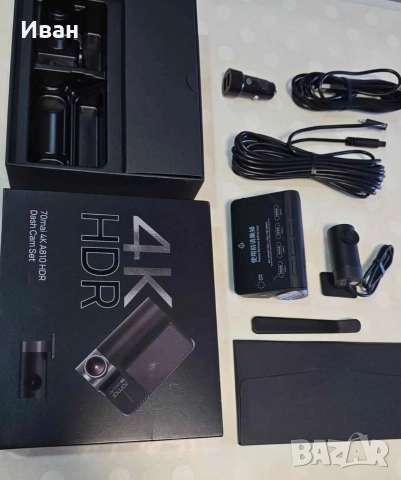 Нов Комплект dash cam 70mai 4K A810, снимка 2 - Аксесоари и консумативи - 52943012