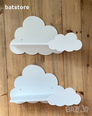 Етажерка облак за детска стая, снимка 9 - Мебели за детската стая - 22751026