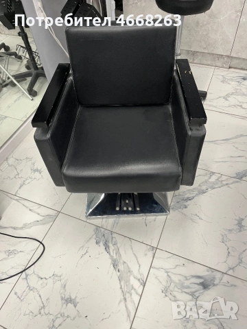 Фризьорски стол, снимка 2 - Фризьорски столове - 53604328
