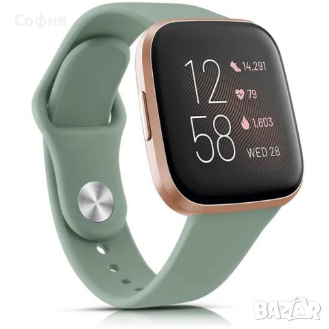 Нови, висококачествени, силиконови каишки за Фитбит FitBit Versa, 1, 2, 3, 4, Lite НАЛИЧНИ!!!, снимка 11 - Каишки за часовници - 43764413