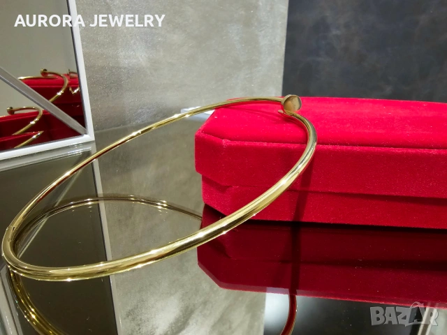 CARTIER Nail Juste un Clou Classic Gold Колие Пирон, снимка 3 - Колиета, медальони, синджири - 53238256