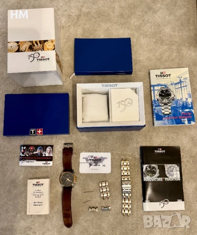 Мъжки часовник Tissot T-Classic Couturier Chronograph Dual Tone