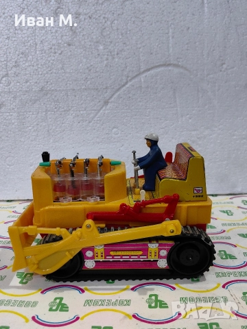 стара ламаринена играчка от 70те, снимка 2 - Антикварни и старинни предмети - 52799480