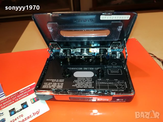 AIWA METAL-WALKMAN GERMANY 0407210951, снимка 2 - MP3 и MP4 плеъри - 33415100