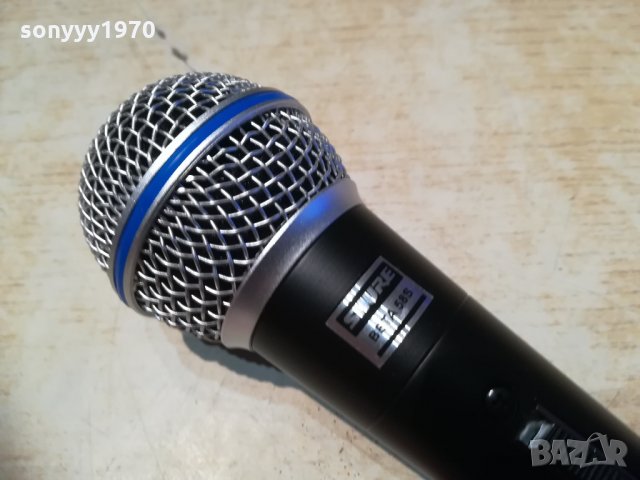 shure beta sm58s-profi mic-внос швеицария 2603212040, снимка 4 - Микрофони - 32317114