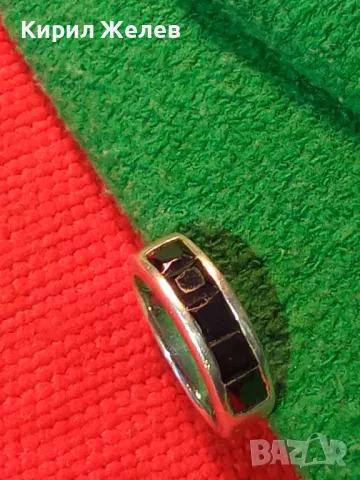 ИЗЯЩЕН СТИЛЕН СКЪПОЦЕНЕН МАРКАЗИТЕН СРЕБЪРЕН ПРЪСТЕН СРЕБРО 925 ПРОБА 40790, снимка 18 - Пръстени - 46232252