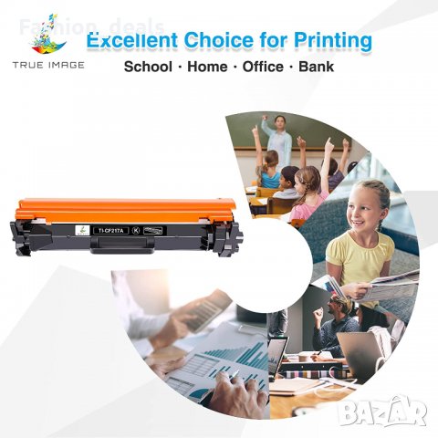 Нов Комплект 2 броя черен тонер касети за принтер HP 17A CF217A Toner LaserJet Pro , снимка 4 - Други - 39568595