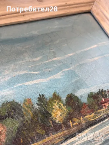 С. Матев картина - Пейзаж, снимка 6 - Картини - 49210845