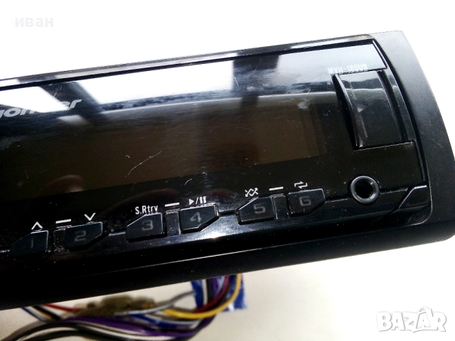 Авто Ресийвър PIONEER MVH-180UB, снимка 3 - Ресийвъри, усилватели, смесителни пултове - 52795421