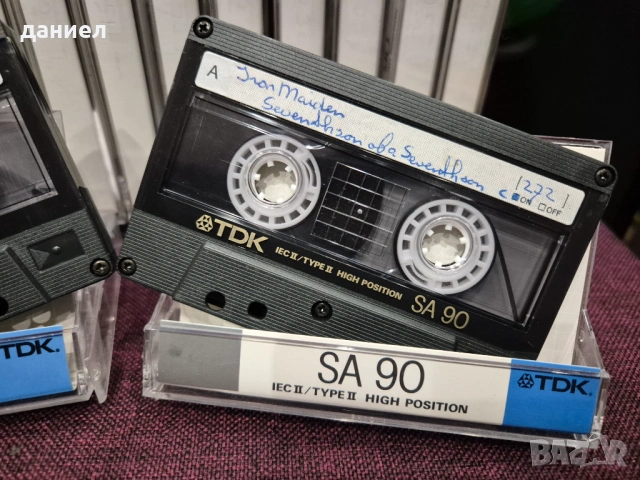 Качествени аудио касети TDK SA90 - Roxette, TOTO, ABBA, Vangelis, Enya, Iron Maiden, Elvis Presley, снимка 4 - Аудио касети - 53168746