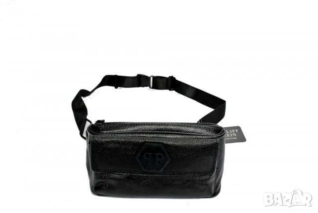 Philipp Plein бурсетка паласка естествена кожа H23