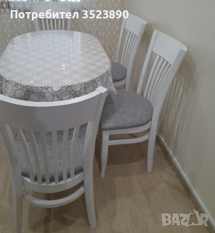 Трапезен стол,общо 6 броя, цена за един брой е, снимка 2 - Столове - 53503561