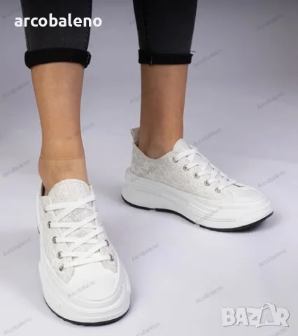 Дамски кецове Katerin, 3цвята , снимка 4 - Кецове - 49637837