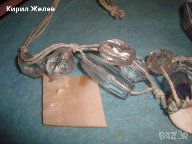 СЕДЕФЕНА КРАСИВА ОГЪРЛИЦА КРАЛСКИ СЕДЕФ МАЙСТОРСКА РЪЧНА АРТ ИЗРАБОТКА 27002, снимка 8 - Колиета, медальони, синджири - 35132580