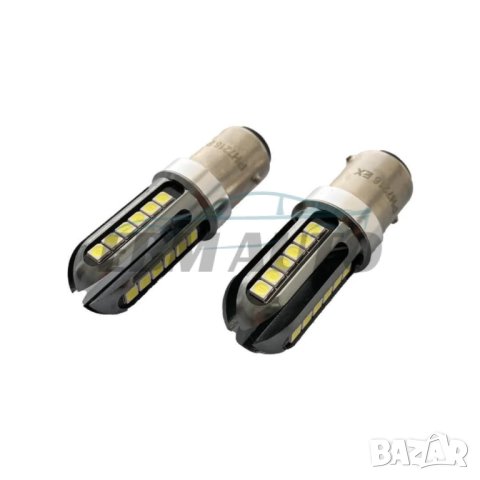 LED Габаритни Крушки PY21/5W EXCLUSIVE, снимка 2 - Аксесоари и консумативи - 43949244