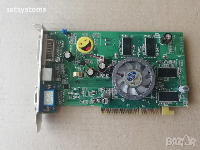 Видео карта ATi Radeon Sapphire 9550 128MB DDR 128bit AGP 