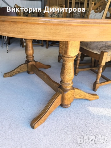 Разтегателна трапезна маса , снимка 3 - Маси - 52969444