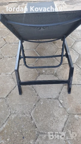 метален шезлонг на пет нива, снимка 2 - Други стоки за дома - 51330961