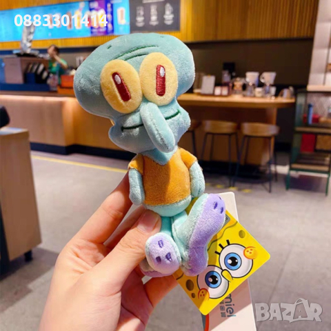 Плюшена играчка Сепия Спондж Боб , снимка 2 - Плюшени играчки - 44896694