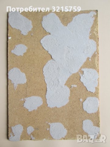 Красива Картина масло, фазер,цветя, подпис Ананиев,26х18см., снимка 5 - Картини - 38002031