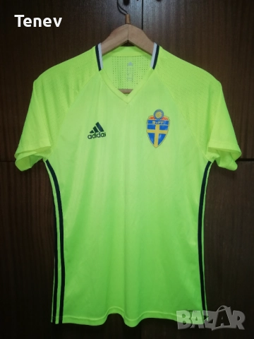 Sweden Adidas Adizero оригинална футболна тениска фланелка тренировъчна Швеция Адидас размер L