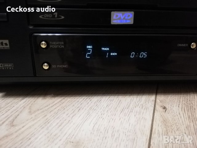 JVC XV-M555 3 диска DVD / VIDEO CD / CD плейър , снимка 4 - Ресийвъри, усилватели, смесителни пултове - 37814909