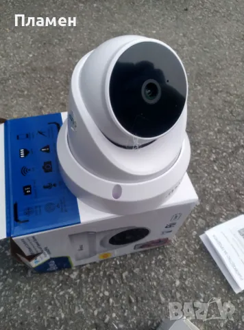 КУПОЛНА WIFI SMART  КАМЕРА  LYLU ЗА ВИДЕОНАБЛЮДЕНИЕ 5MPX – ВЪТРЕШНА, снимка 5 - Камери - 48871148