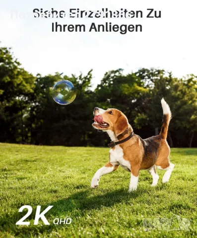 WUUK Външна безжична 2K охранителна камера,2,4/5GHz WI-FI 240-дни заряд на батерията,32 GB хранилище, снимка 8 - Комплекти за видеонаблюдение - 50024691