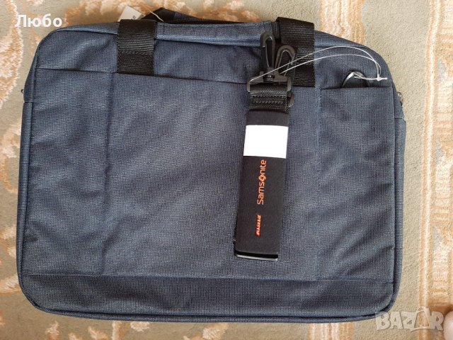 Samsonite "Network 3" 15,6 инча чанта за лаптоп -тъмносиня, снимка 3 - Чанти - 37846575
