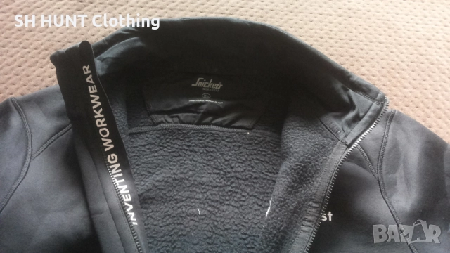 Snickers 8018 Flexi Work Stretch Fleece Jacket размер XL еластична работна горница W4-725, снимка 12 - Якета - 52948929