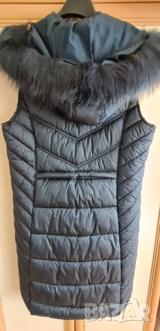 Дълъг дамски елек, снимка 3 - Елеци - 52421056