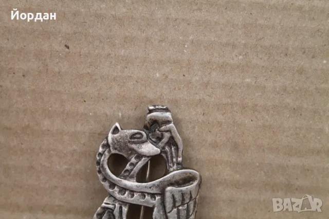 Сребърна брошка , снимка 3 - Други - 49651899