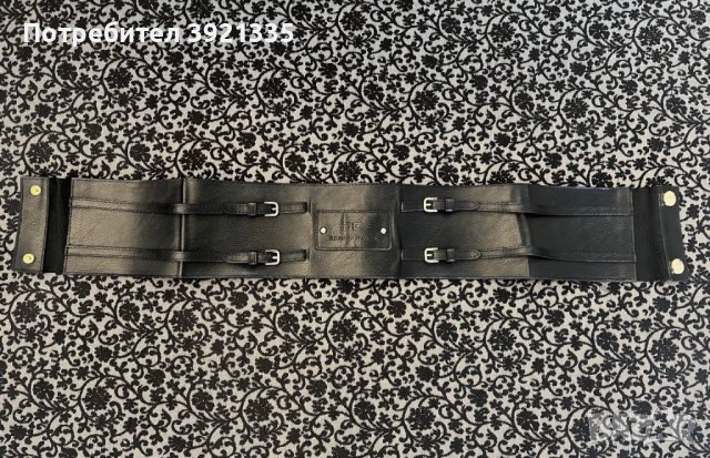 Кожен колан Elisabetta Franchi + подарък ОБУВКИ, снимка 6 - Колани - 43377947