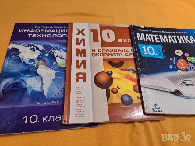 Учебници 10 клас, снимка 2 - Учебници, учебни тетрадки - 50835026