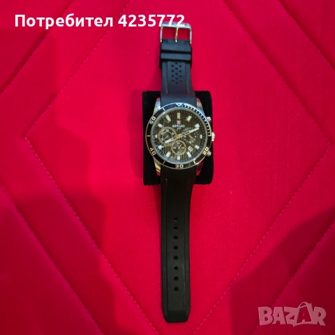 Спортен кварцов водоустойчив хронограф Reward. , снимка 2 - Мъжки - 53290346