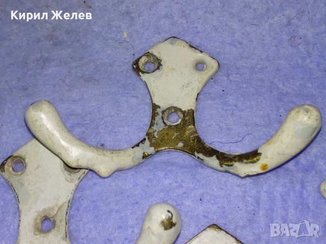 ЛОТ ПЕТ СТАРИ ВИНТИДЖ МОДЕЛ БРОНЗОВИ ЗАКАЧАЛКИ За ПОРТМАНТО 41296, снимка 3 - Антикварни и старинни предмети - 43805219