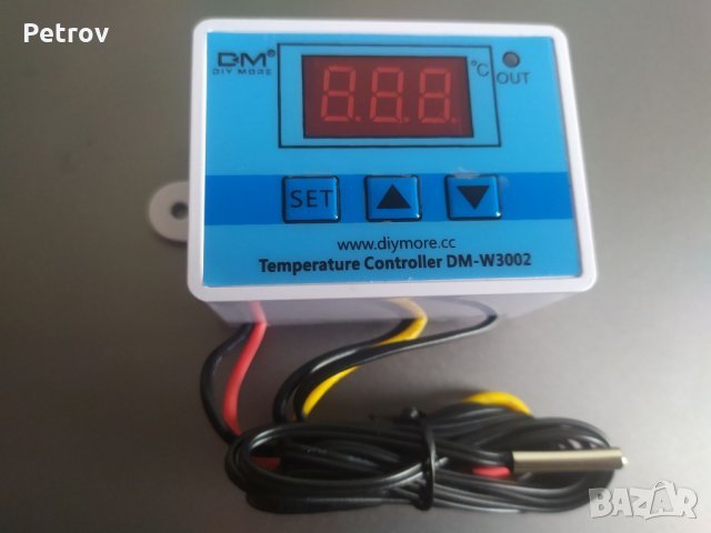 Термоконтролер / Терморегулатор Програмируем 220V, снимка 2 - Друга електроника - 33395908