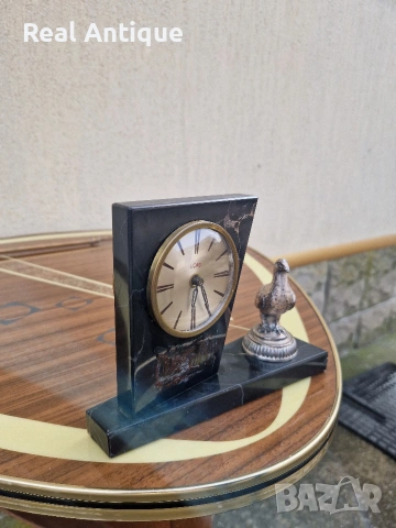 Уникален рядък антикварен немски настолен часовник Lord, снимка 5 - Антикварни и старинни предмети - 53482727