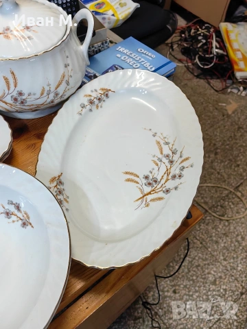 стар български порцеланов сервиз , снимка 6 - Антикварни и старинни предмети - 53509642