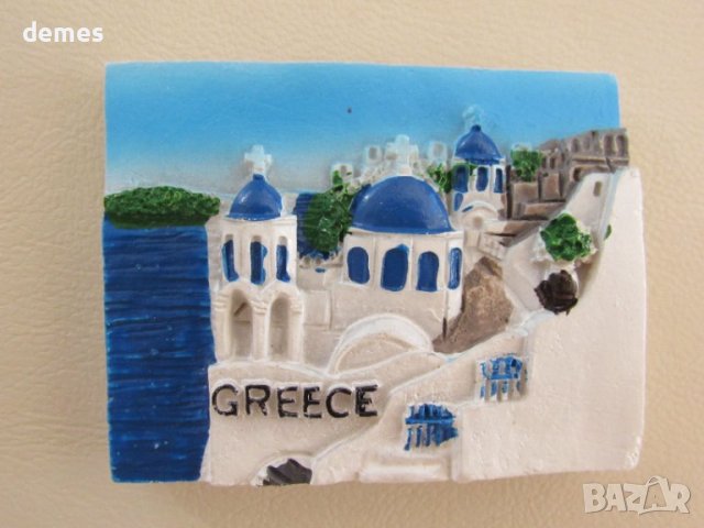3D магнит от Санторини, Гърция, снимка 3 - Колекции - 43447660