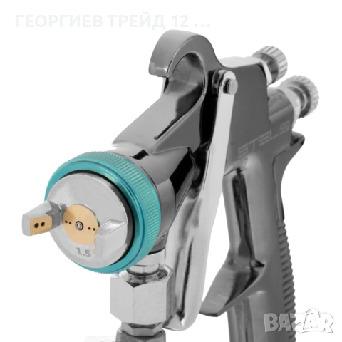 Пистолет за боя,професионален,смукателен тип, дюза 1,5 мм Stels-573687, снимка 3 - Други инструменти - 53042694