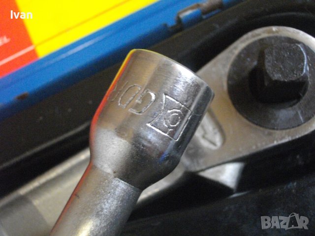 Made in GDR-Старо Качество Немска Гедория/Гидория-Инструменталиум-11-32мм-25 части-Хром-Ванадиум, снимка 15 - Други инструменти - 40343264