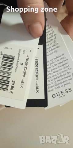 GUESS ПЛЕТЕНА ШАПКА С ПОНПОН, снимка 4 - Шапки, шалове и ръкавици - 43621464