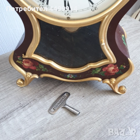 ВИНТИДЖ КАМИНЕН ЧАСОВНИК BUCHERER, снимка 7 - Антикварни и старинни предмети - 51732211