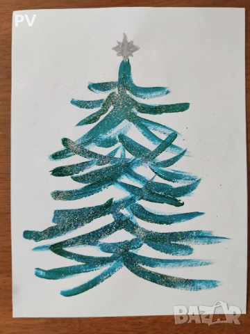 Коледни картички ръчна изработка, снимка 4 - Коледни подаръци - 52667029