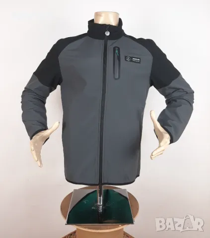 Mercedes AMG F1 Softshell - Оригинално мъжко софтшел яке , снимка 5 - Якета - 48984360