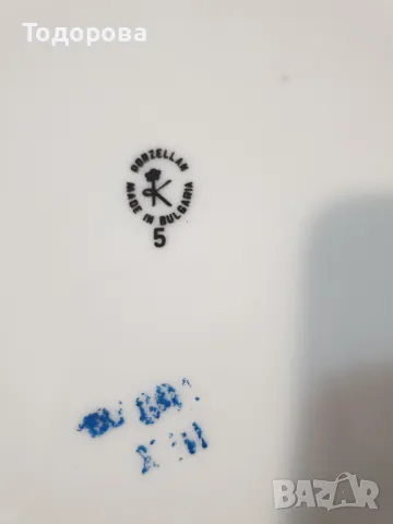 Порцеланов супник -Китка - Нови пазар с декор ябълков цвят, снимка 5 - Сервизи - 47383658