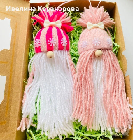 Коледни гномчета , снимка 2 - Декорация за дома - 52488520