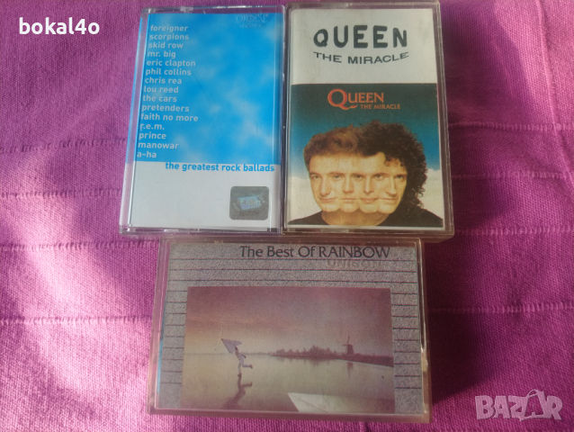 Queen, Rainbow, Rock Ldllads, снимка 1 - Аудио касети - 44905948