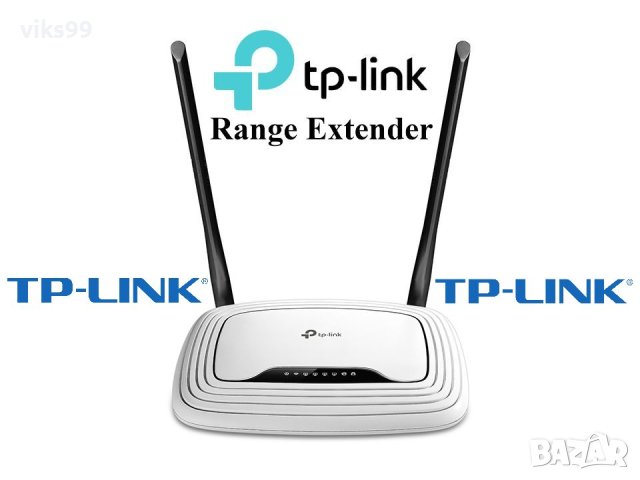 WiFi Рутер TP-LINK 3-в-1 Router/AP/Range Extender, снимка 1 - Рутери - 39576583